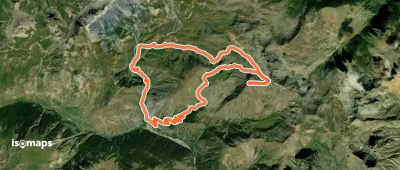 Cime de l'Aspre, Cime de l'Aspre depuis les Tourres