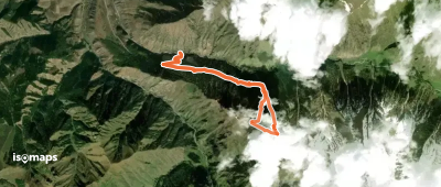 Crête d'Ak-Suu, Couloirs Nord
