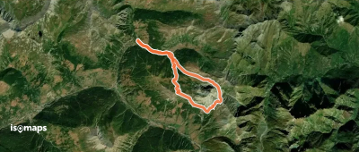 Tête du Pelvas, Tour depuis Le Roux d'Abriès