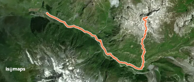 Pointe de la Vallaisonnay, Versant Sud par le col de la Roche Noire