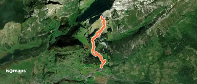 Wildhuser Schafberg, couloir WSW et face S