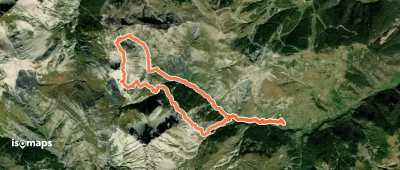 Mont Triboulet, Par le Vallon de Roya