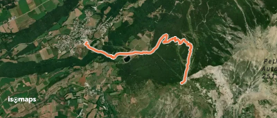 Le Cuchon, via les pistes de Saint-Léger-les-Mélèzes