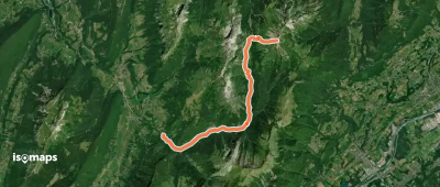 Pointe de Chaurionde, par l'arête Ouest