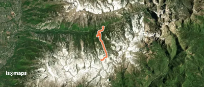 Lake Peak - Lake Chute (face E)