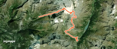Tête du Ruitor, traversée La Masure - Usellières