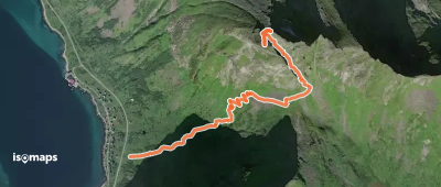 Luttinden, couloir SE