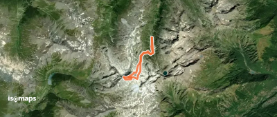 Rognosa d´Étache, combe SE par le col Sommeiller&nbsp;