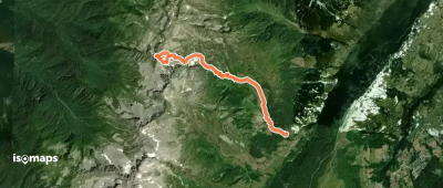 Pointe St-Jacques, couloir NE