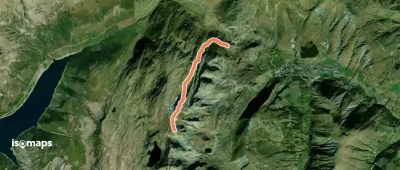 Les Tufs, normale depuis le Col de la Croix de Fer