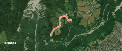 Château Nardent par les prairies de Baure
