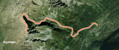 Bel Oiseau - Voie Normale par le Col du Bel Oiseau