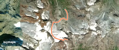 Piz Buin - Versant W (voie normale hiver) depuis la Wiesbadenerhütte