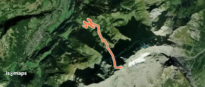 Dents du Midi - Brèche des Doigts - Couloir N