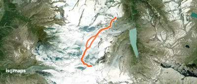 Strahlhorn - Arête WNW (Voie Normale) de Britanniahütte