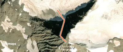 Pic de l'Étendard - Écharpe N