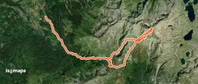 Pic de la Belle Étoile - Couloir S par le Col de l'Aigleton - depuis Prabert