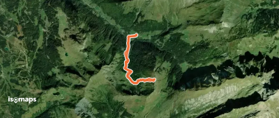 Pointe de la Golèse - Versant W de l'Arête de la Chailla