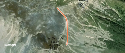 Col des Deux Sœurs - Couloir SE