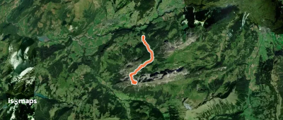 Plan de la Douve - Par le Vallon de la Gérine