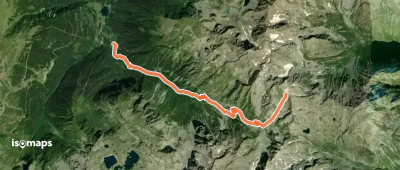 Brèches SE du Bec d'Arguille - Versant SW