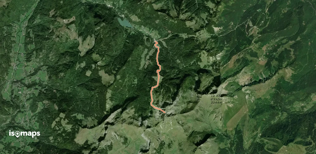 Pointe de Chalune - Couloir de Pététoz