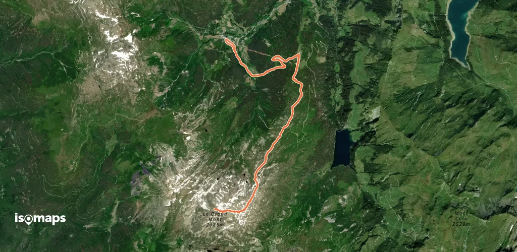 Grand Mont d'Arêches - Versant E