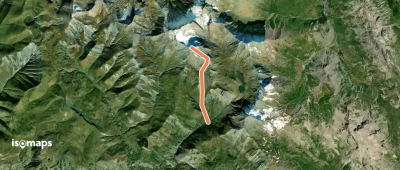 Aiguille du Goléon - Versant SE