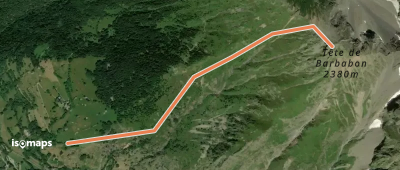 Tête de Barbabon - Crête SW