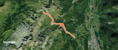 Tête de la Forclaz - Couloir E du Col des Nants