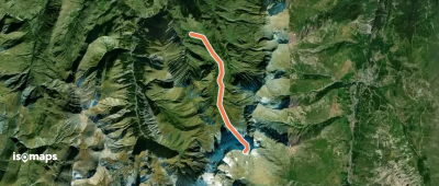 Col des Sarrasins - Couloir N