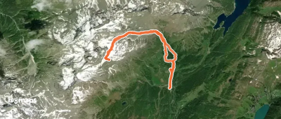 Pizzo Bandiera - Voie normale par Piano della Rossa