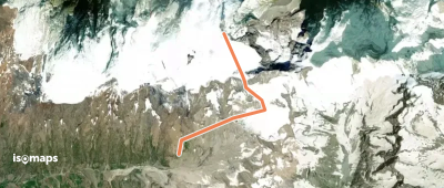 Col de la Girose - Traversée S → N
