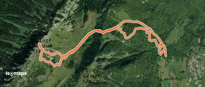 Mont Ouzon - Couloir de Courbelanche