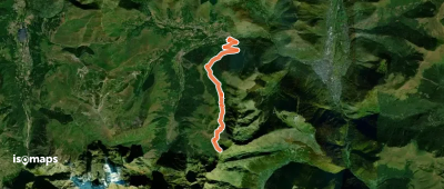 Sommet de la Coume de Bourg - par le vallon de Labach