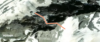 Grande Casse - Couloirs W et SE de l'antécime 3283 m et Grands Couloirs