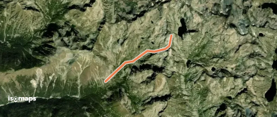 Cime Cabret (Caïre Cabret) - Versant W