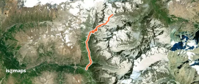 Col du Clot des Cavales - Versant W