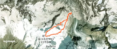Mont Gioberney - Arête NE