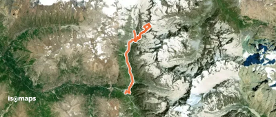 Pic N des Cavales - Arête WSW
