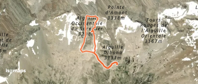 Aiguille Occidentale du Soreiller - Arête S