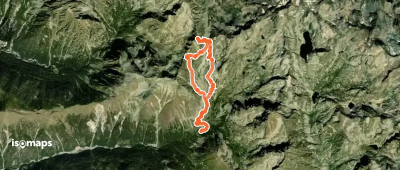 Cime W de Fenestre - Arête SE (voie normale)