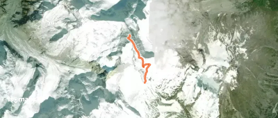 Zinalrothorn - Arête SE puis SW par la Gabel (voie normale depuis la Rothornhütte)