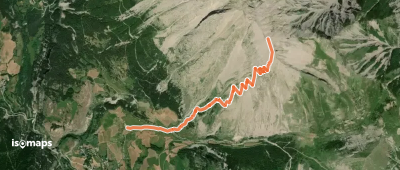 Tête de Girbault - Face SW