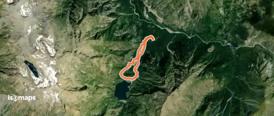 Lac du Lauvitel - Depuis la Danchère