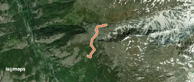 Bisse de Mattwald (Saas-Balen) - De Siwine, bisse et retour par Siwibode.