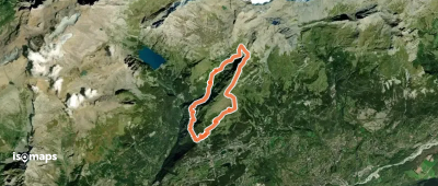 Bella Lui - Par Plan Mayen , Bella Lui par le col du Pochet.