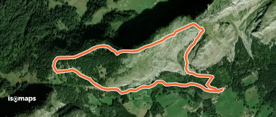 Mont Chauffé - Couloir du Sauvage