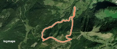 Croix de l'Écuelle ou Pointe de la Croix - Versant NW de l'arête WSW