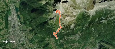 Aiguille de Varan - Par les chalets de Varan